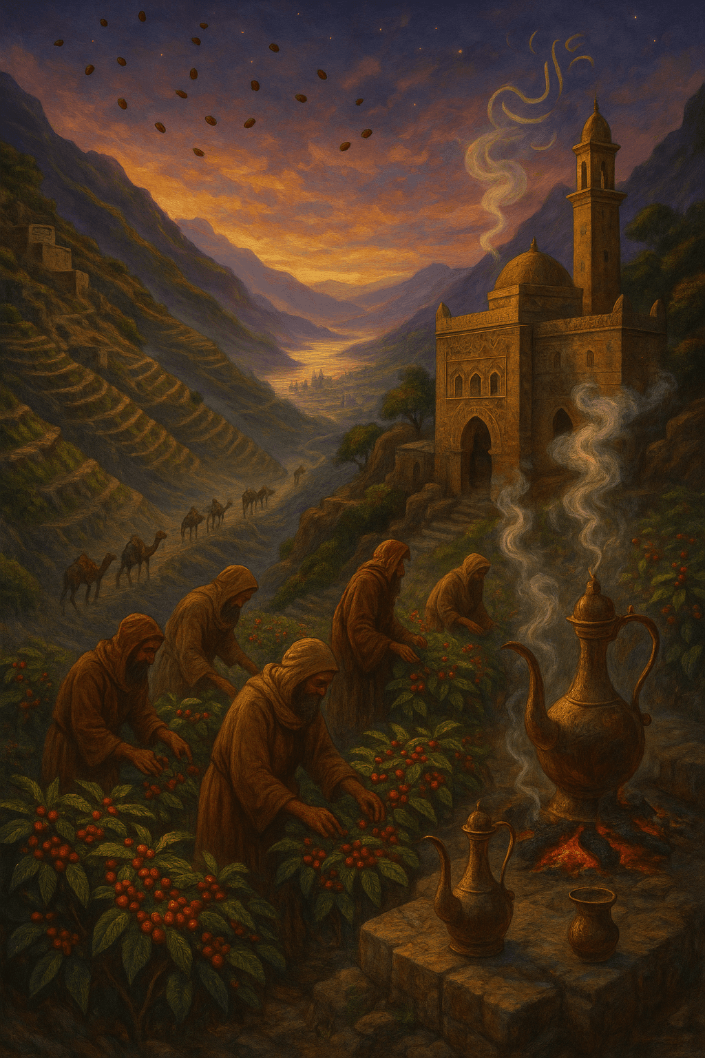 Illustration of Cultivation in Yemen